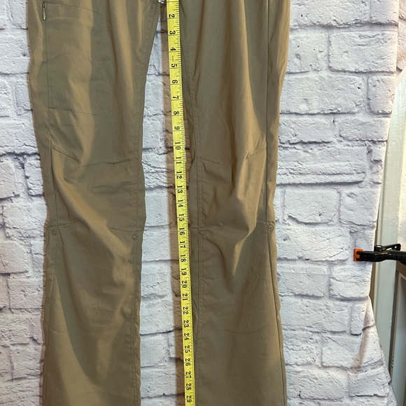 Prana Women's Halle Boot Cut Pants in Tan Tall 36’ Inseam - Picture 7 of 7